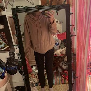 Luxe Nudish Pink Hoodie